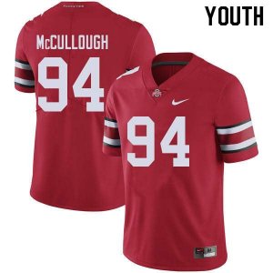 Youth Ohio State Buckeyes #94 Roen McCullough Red Nike NCAA College Football Jersey June DME0244XJ
